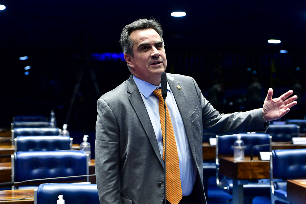 Plenário do Senado Federal durante sessão deliberativa ordinária. 

Em destaque, senador Ciro Nogueira (PP-PI).

Foto: Waldemir Barreto/Agência Senado